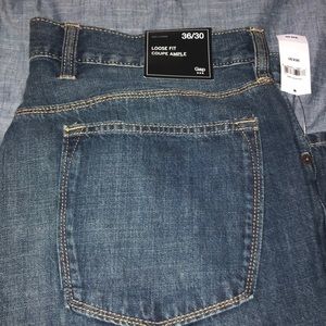 Men’s Loose Fit Blue Jeans
